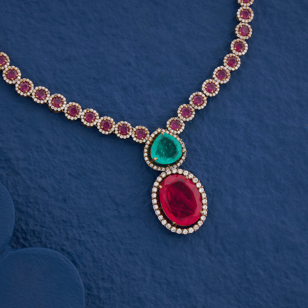 Topazelle Verde Necklace Set