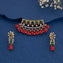Pravya Coral Pendant Set