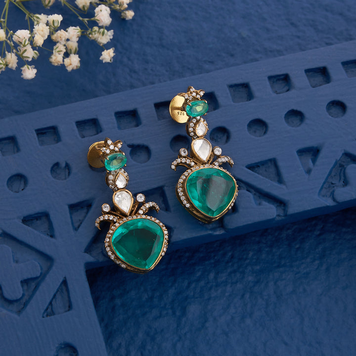 Leafcrest Emerald Danglers