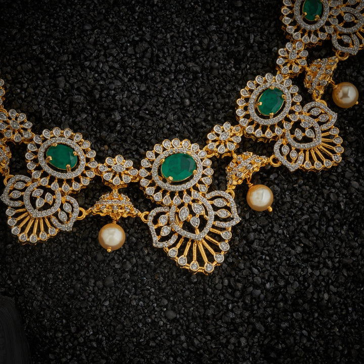Ovalyn Cz Necklace Set