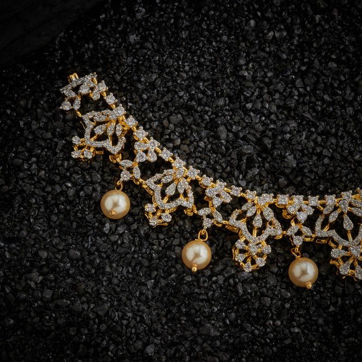 Starvia Cz Necklace Set