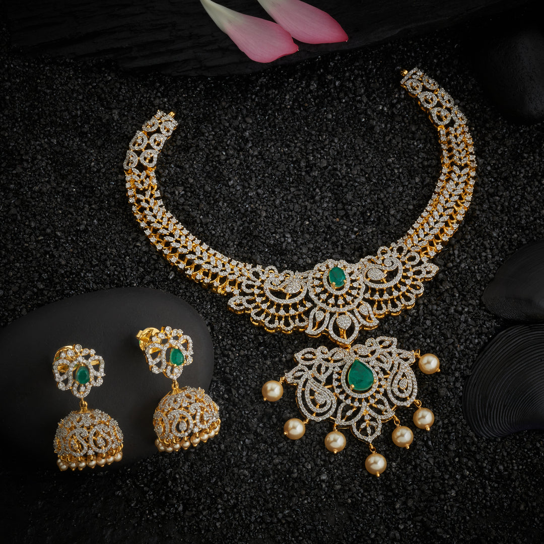 Czovella Cz Necklace Set