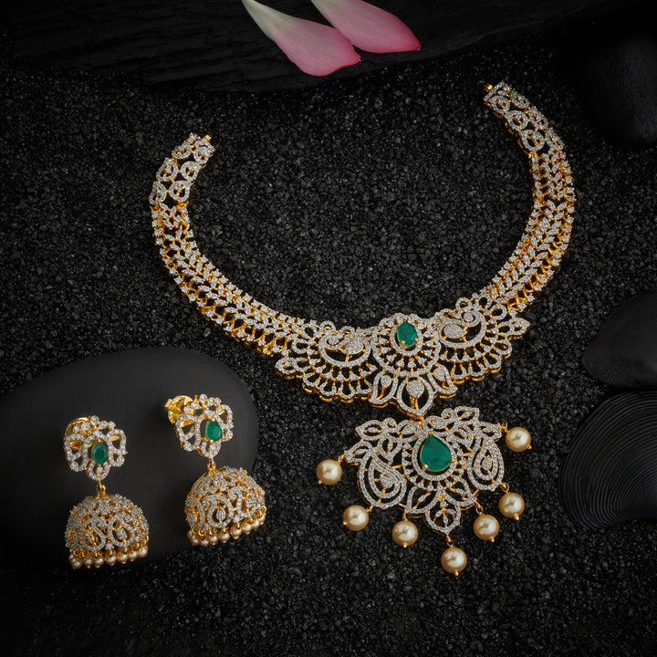 Czovella Cz Necklace Set