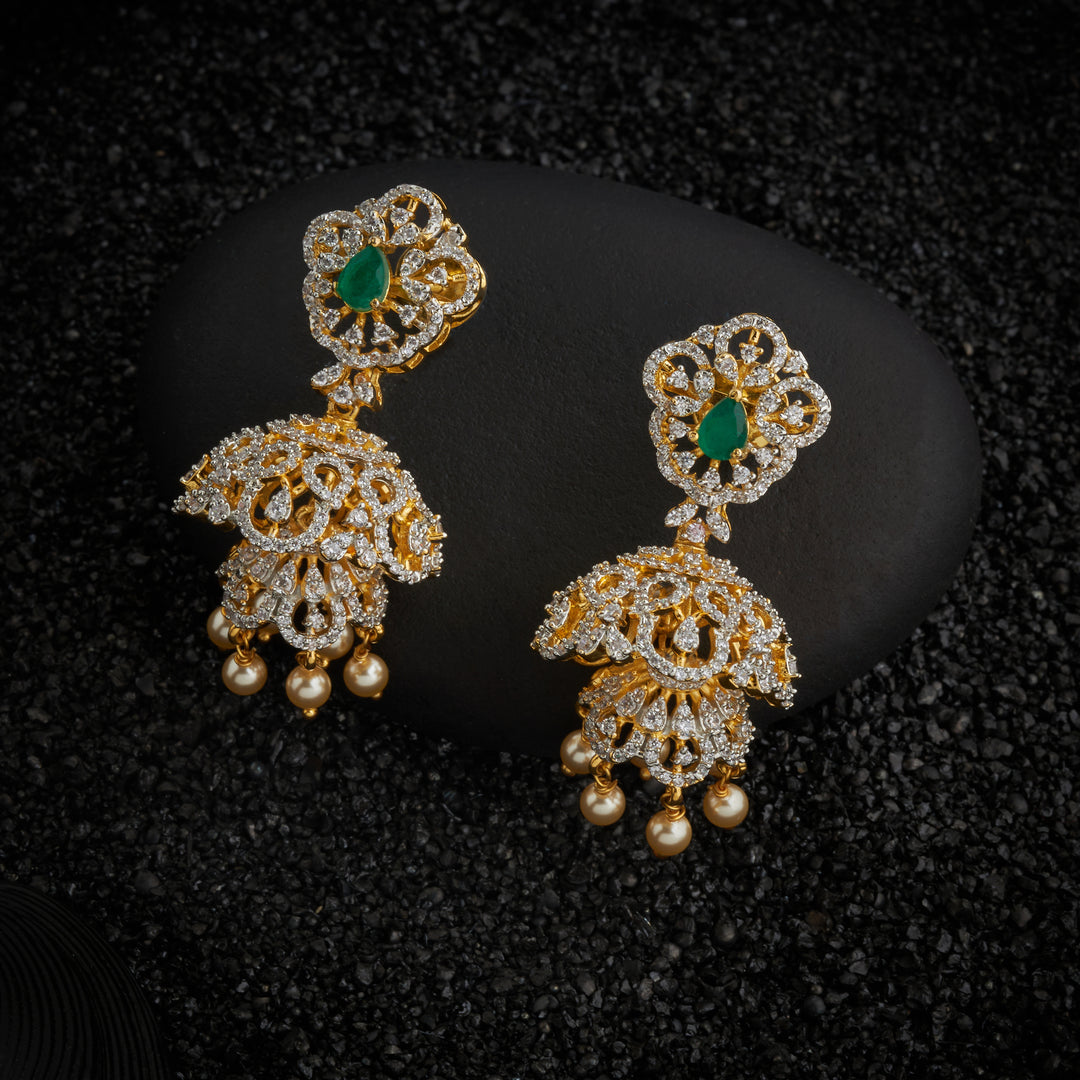 Fleurcz Cz Necklace Set