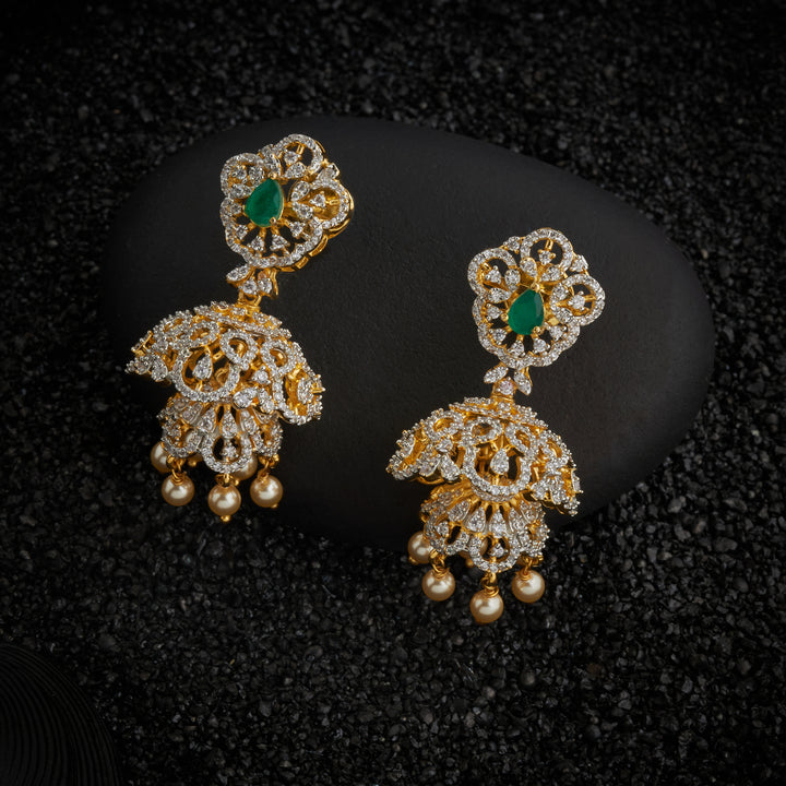 Fleurcz Cz Necklace Set