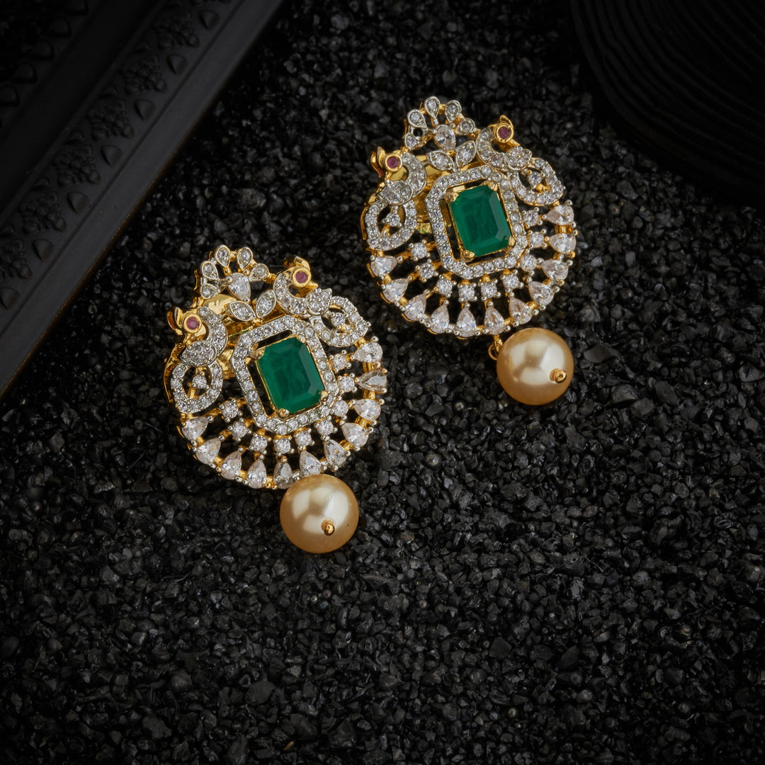 Fleur Feather Pendant Set