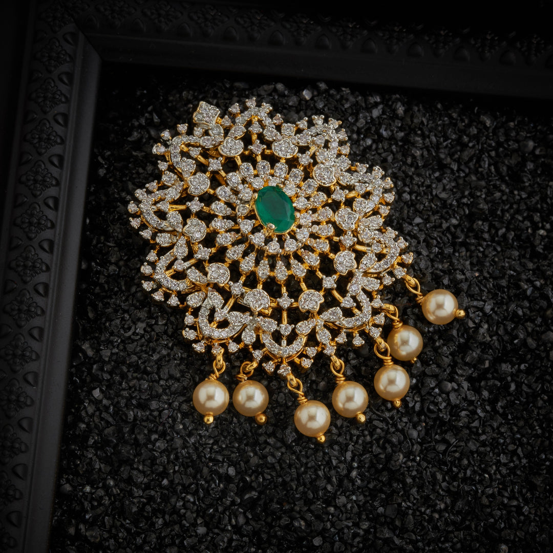 Dazzoval Cz Pendant set