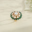Florielle Verde Moissanite Ring