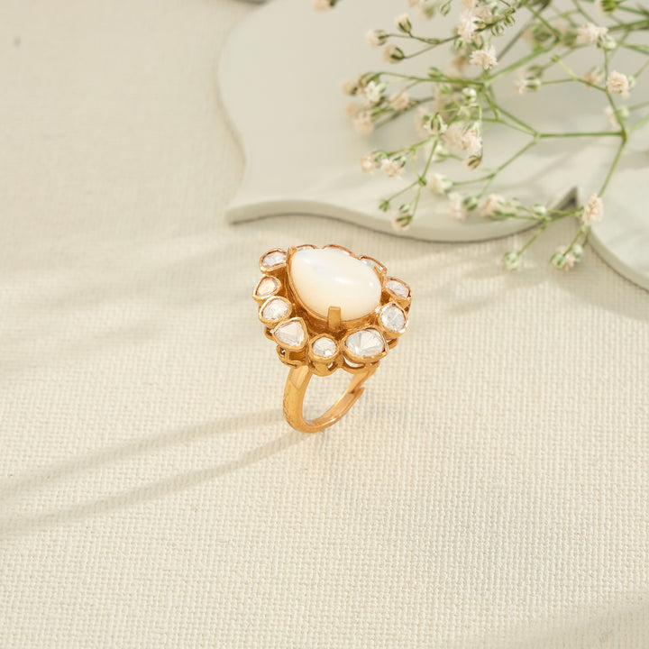 Pearlisse Moissanite Ring