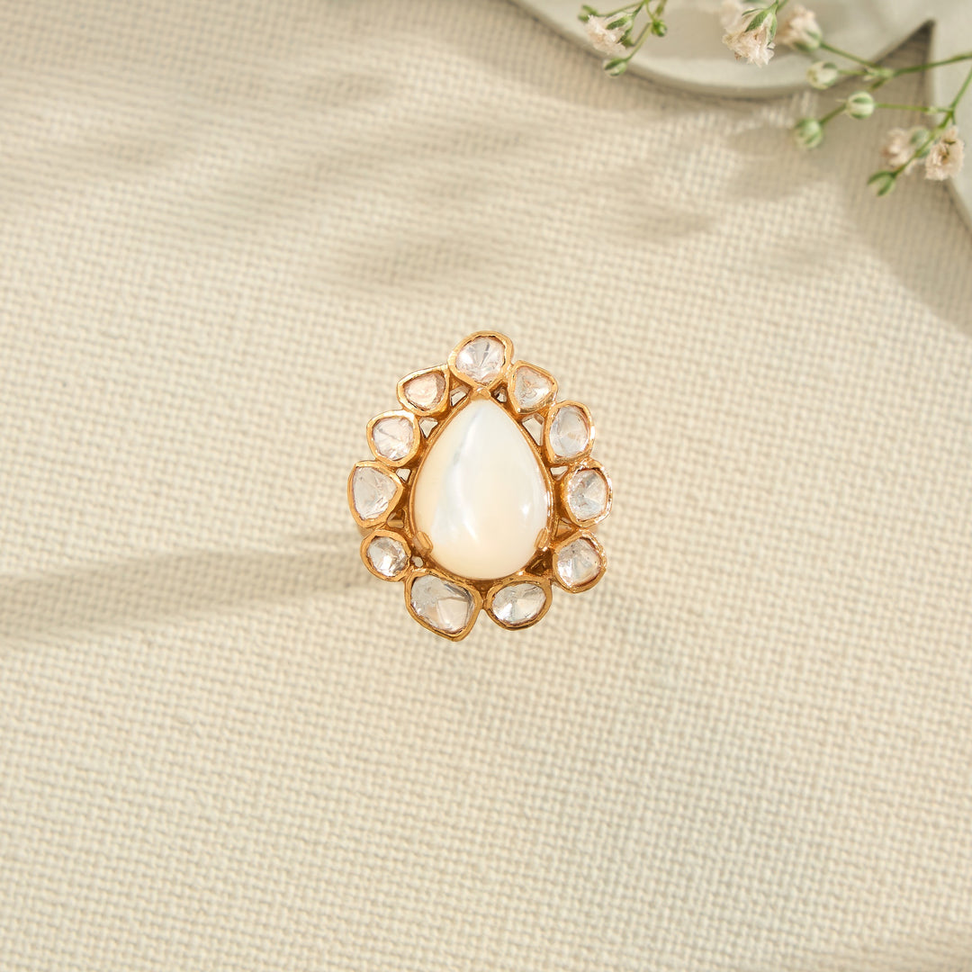 Pearlisse Moissanite Ring
