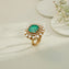 Imperial Green Victorian Ring