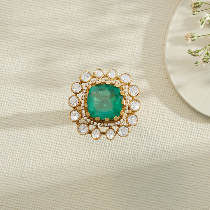 Imperial Green Victorian Ring