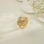 Mint Majesty Moissanite Ring
