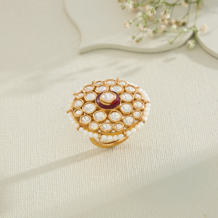 Aloka Hertiage Moissanite Ring