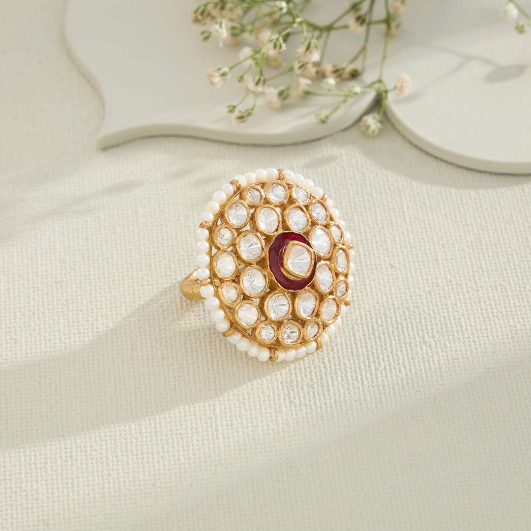 Aloka Hertiage Moissanite Ring