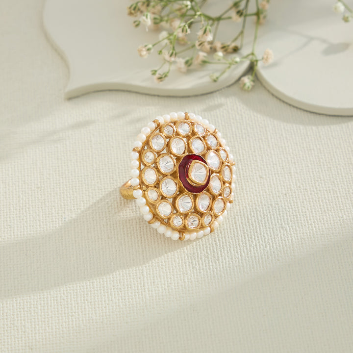 Aloka Hertiage Moissanite Ring