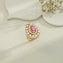 Dew-Pink Victorian Ring