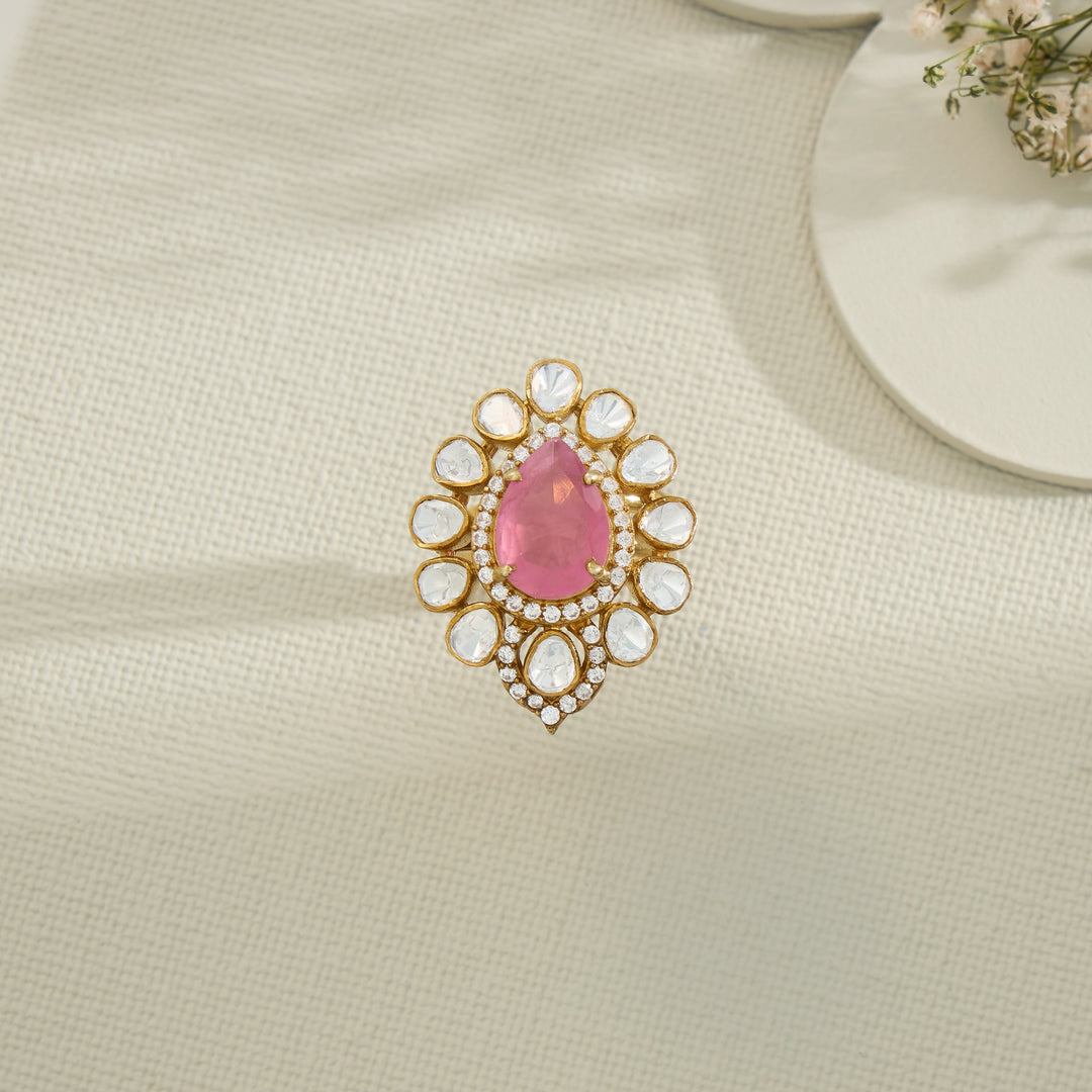Pink Majesty Victorian Ring