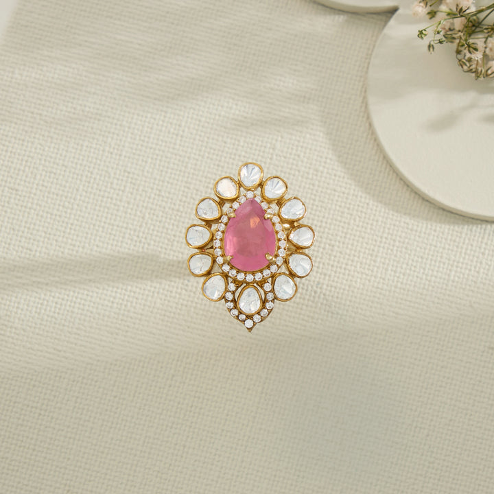 Pink Majesty Victorian Ring