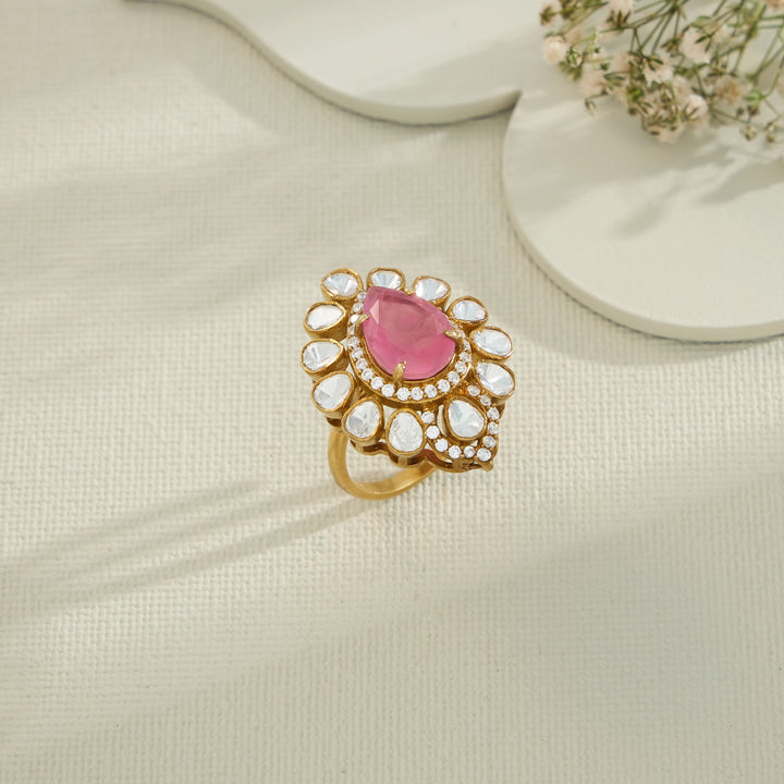 Pink Majesty Victorian Ring