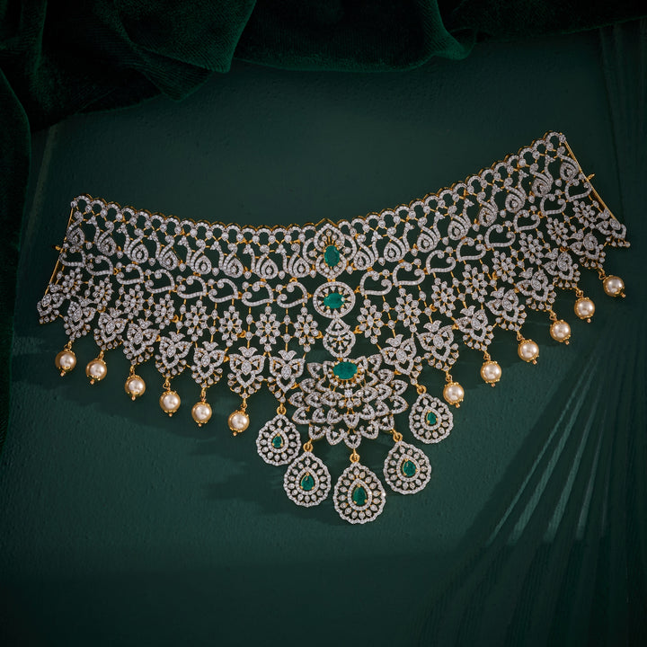 Elite Grace CZ Choker Set