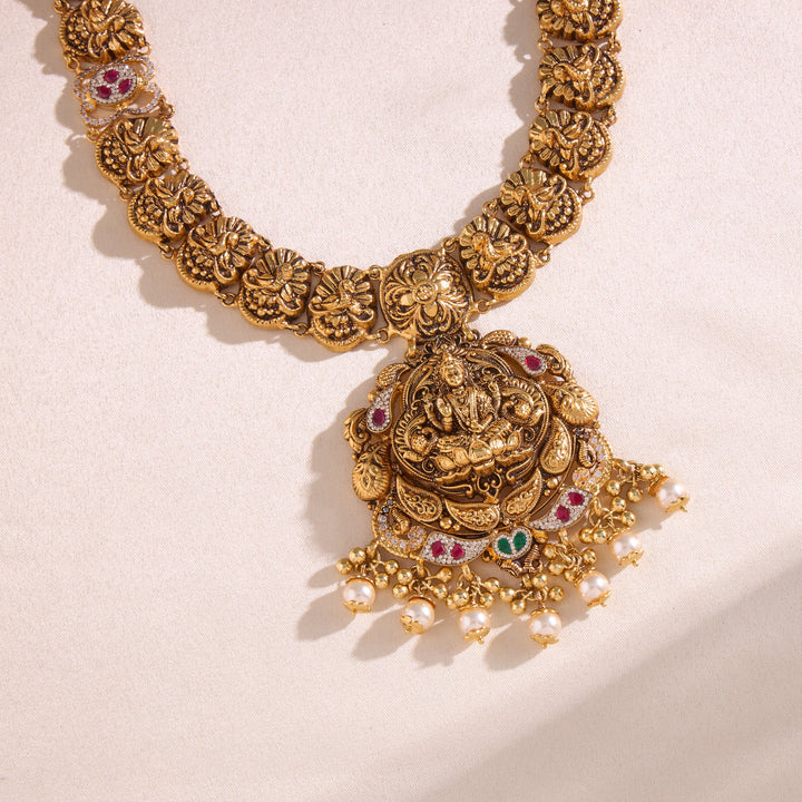 Lakshmikaa Temple Necklace