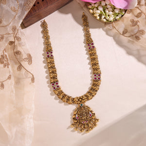 Radha-Krishna Temple Necklace