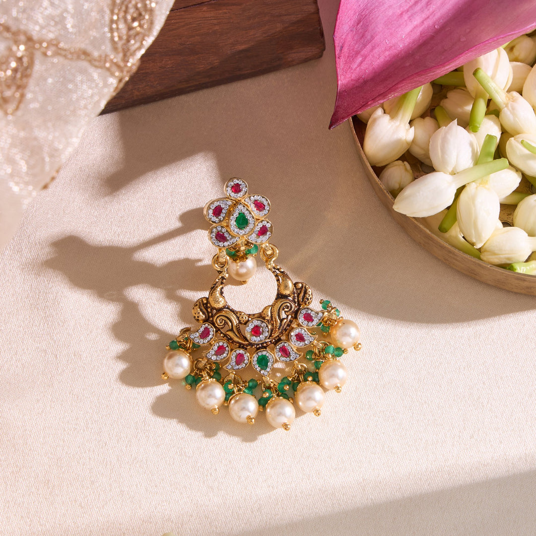 Rajkumari Regalia Nakshi Chandbali