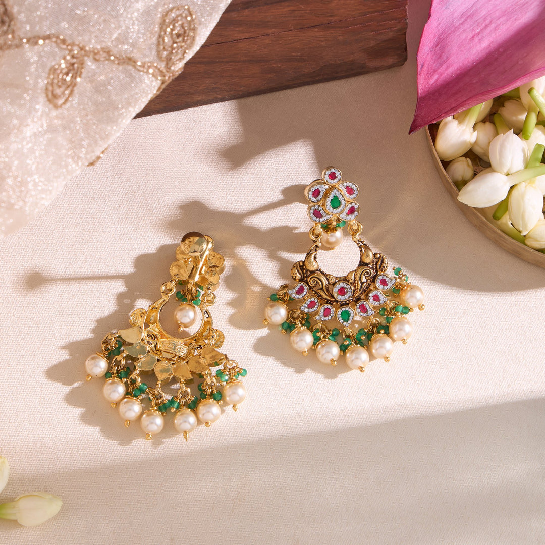 Rajkumari Regalia Nakshi Chandbali
