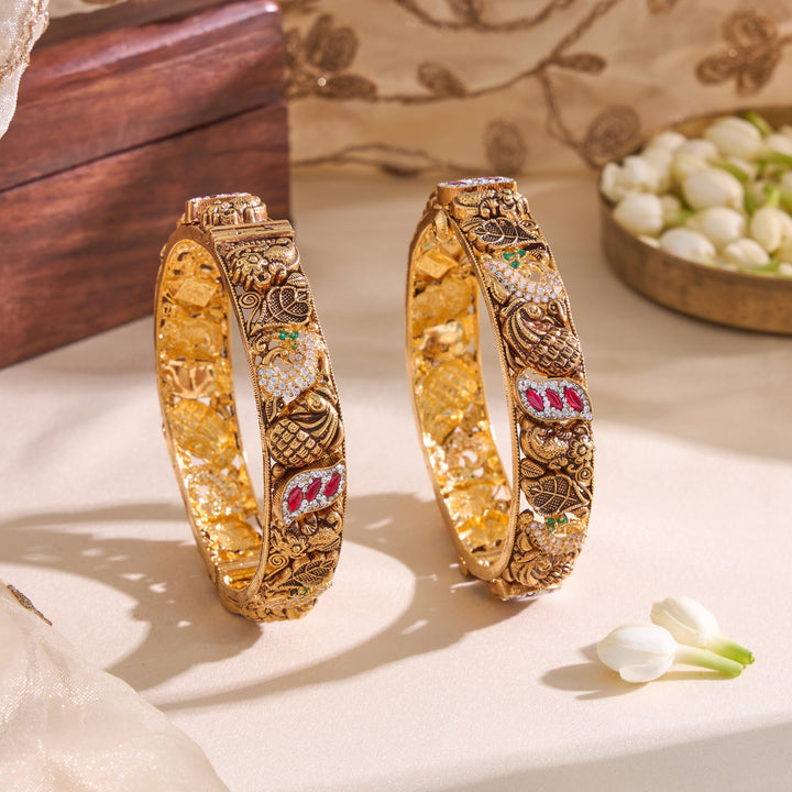 Raja Mayuri Nakshi Bangles