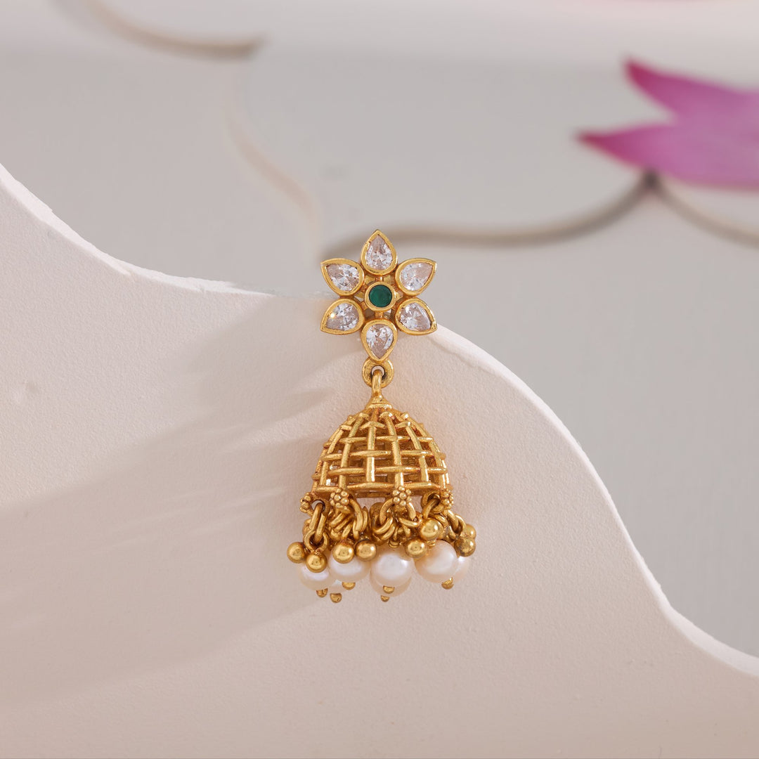 Aarna Stone Jhumka