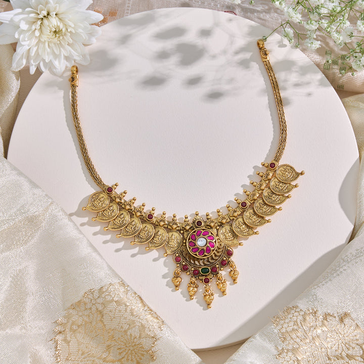 Hiranmayi Temple Necklace