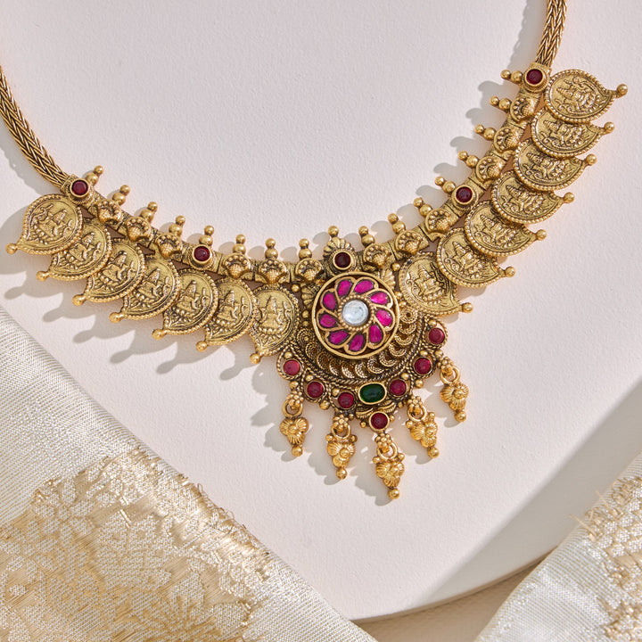 Hiranmayi Temple Necklace