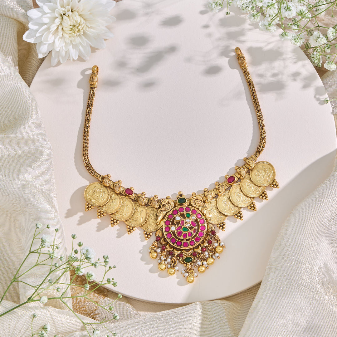 Shreeja Temple Necklace