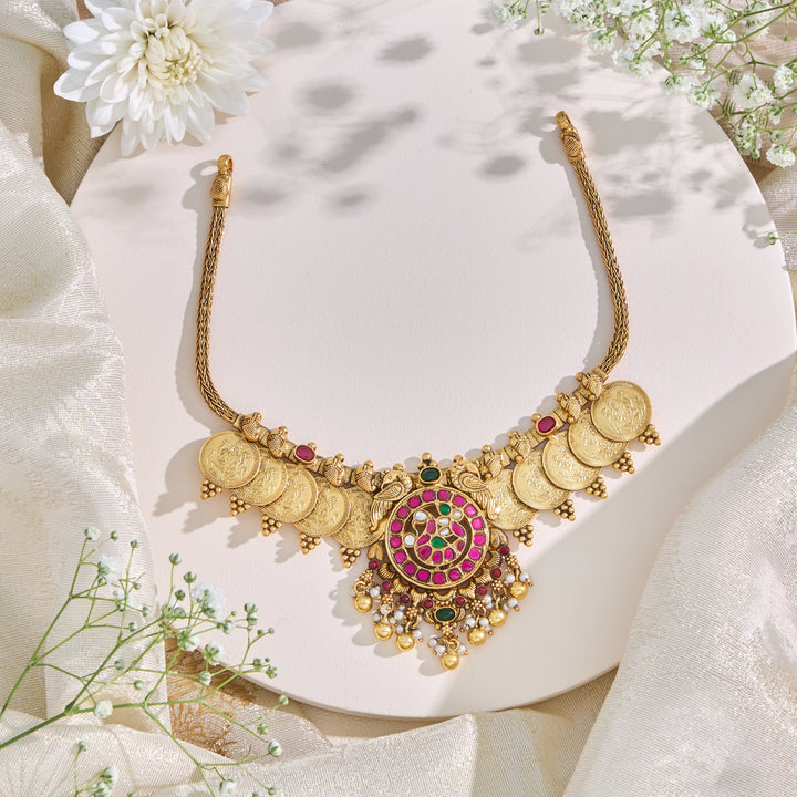Shreeja Temple Necklace