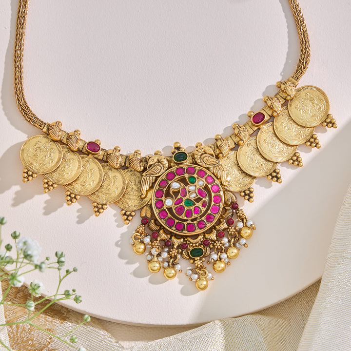 Shreeja Temple Necklace