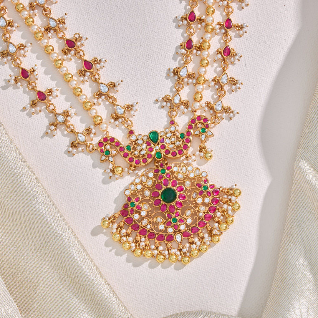 Sharvani Kundan Necklace