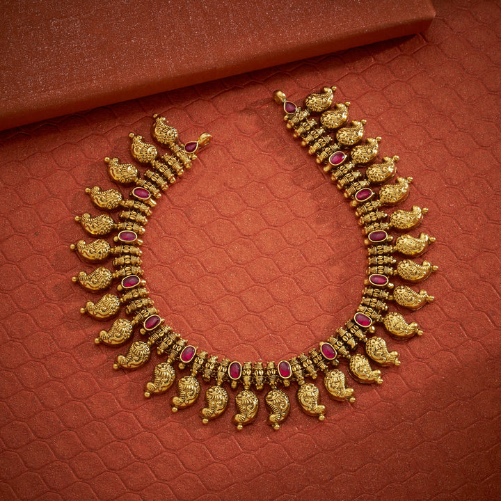 Mango Nakshi Necklace