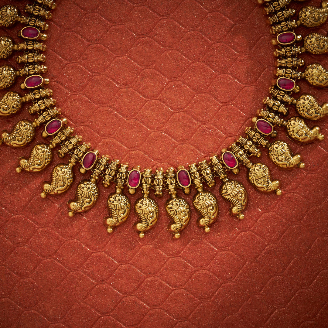 Mango Nakshi Necklace