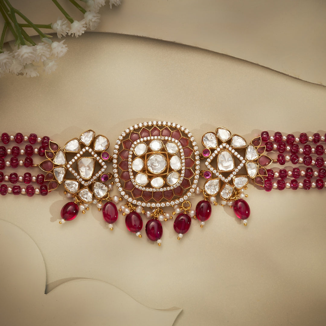 Blush Victorian Choker