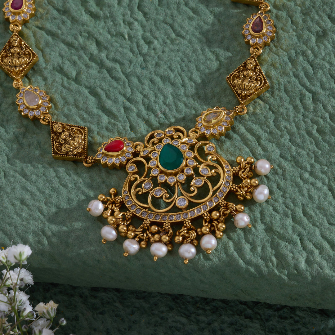Nav Vaidehi Temple Necklace