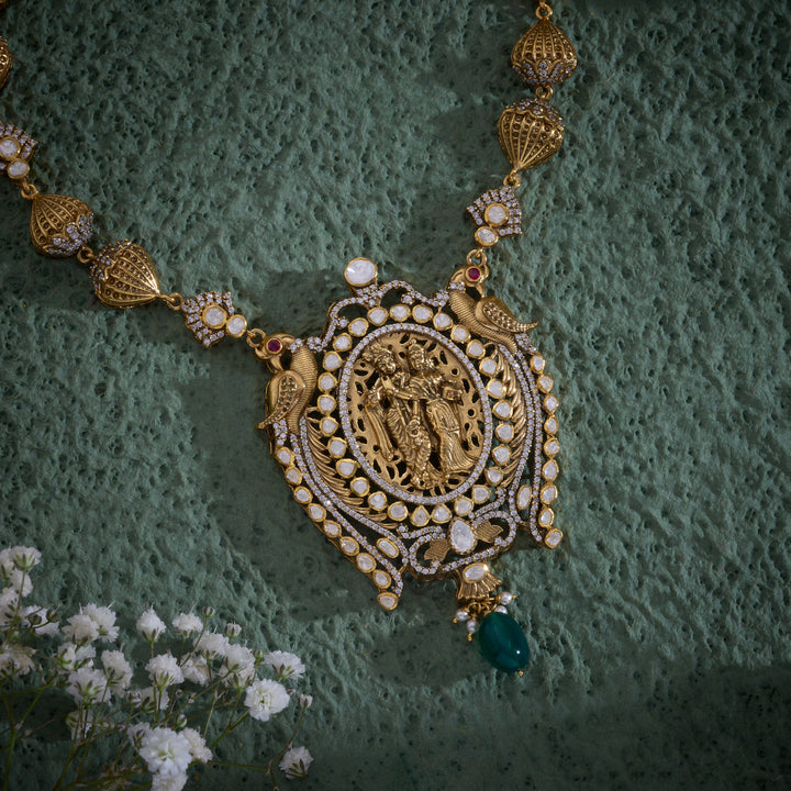 Madhuri Temple Necklace