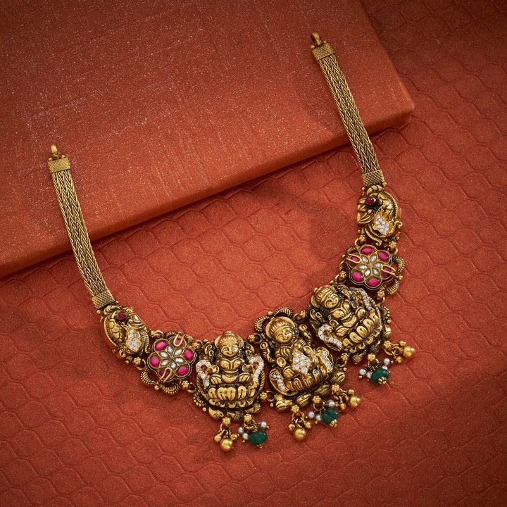 Vishnupriya Temple Necklace