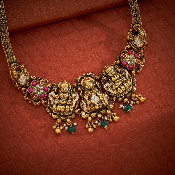 Vishnupriya Temple Necklace