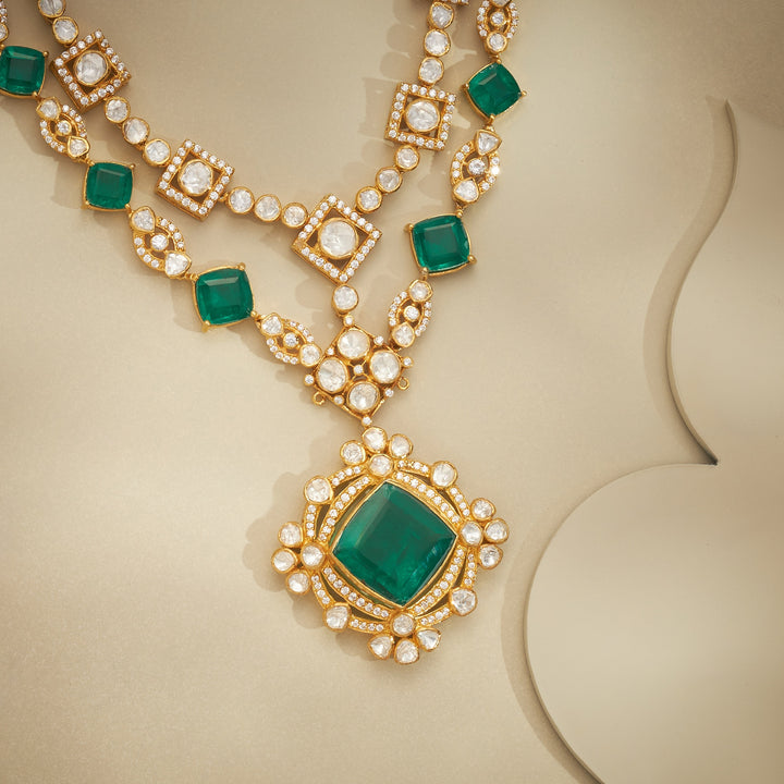 Star Moissanite Necklace Set