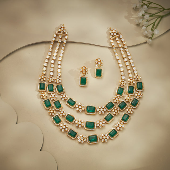 Eterna Moissanite Necklace Set