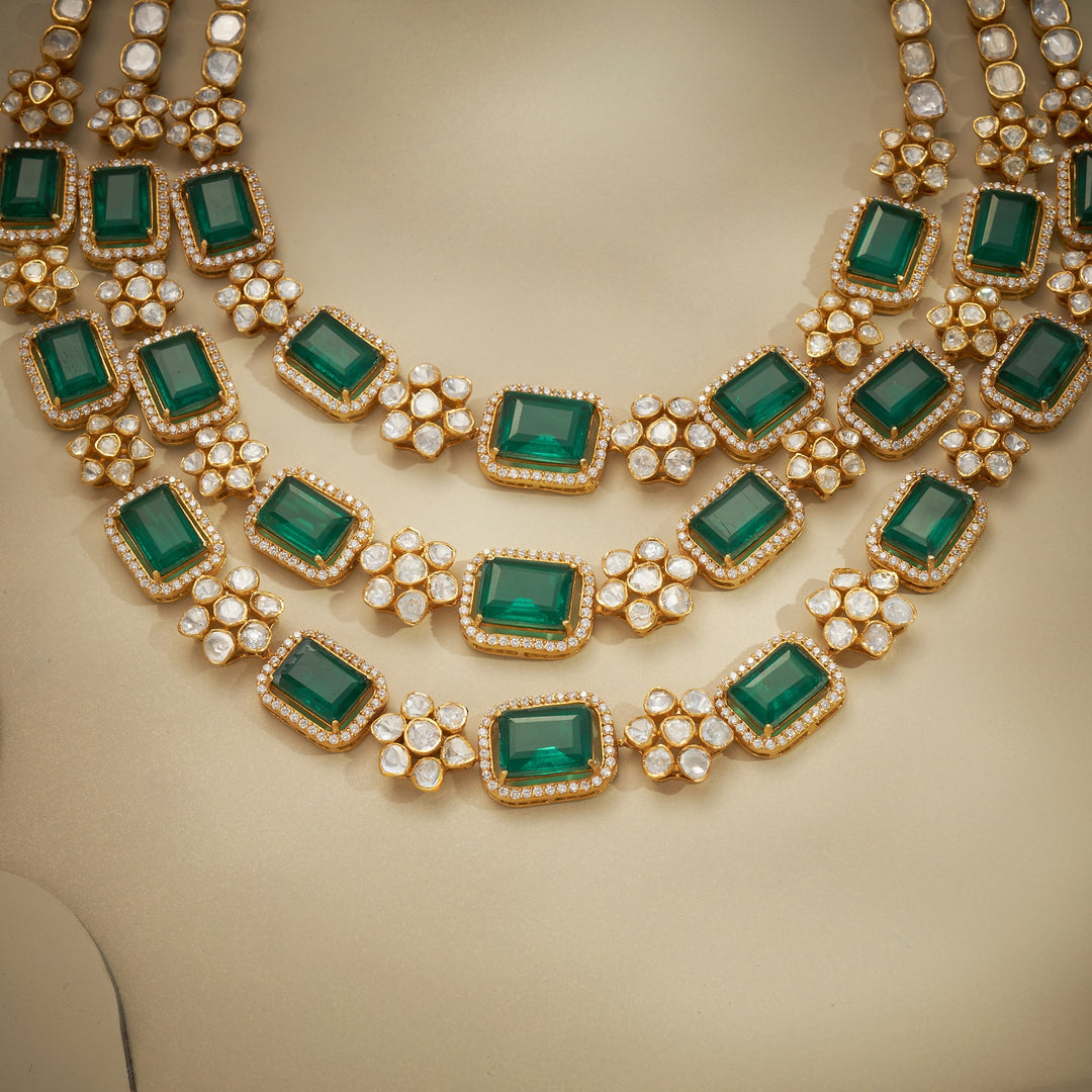 Eterna Moissanite Necklace Set