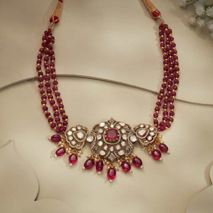 Red Velvet Victorian Choker