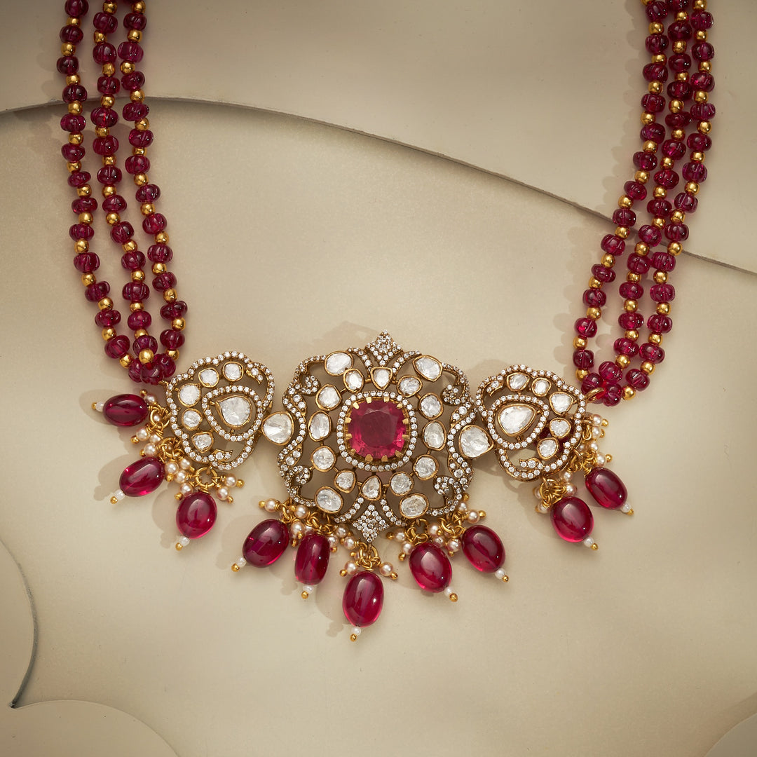 Red Velvet Victorian Choker