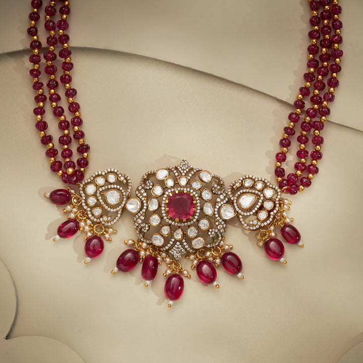 Red Velvet Victorian Choker